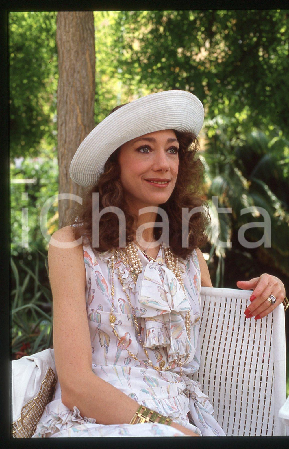 35mm vintage slide* 1987 ca Marisa BERENSON (21)