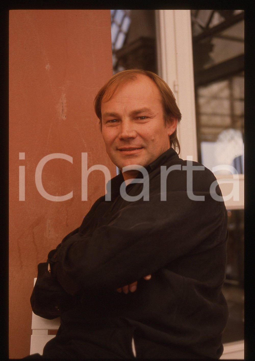 35mm vintage slide* 1989 VENEZIA Klaus Maria BRANDAUER Ritratto dell'attore (26)