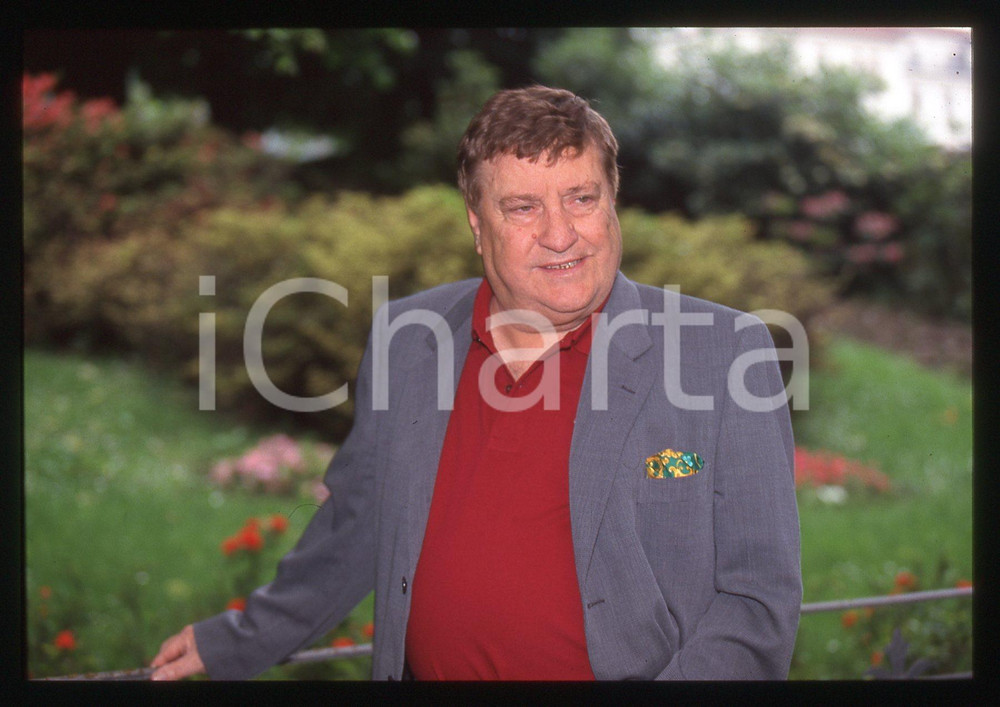 35mm vintage slide* 1995ca ITALIA COSTUME Mario MEROLA Ritratto del cantante 11