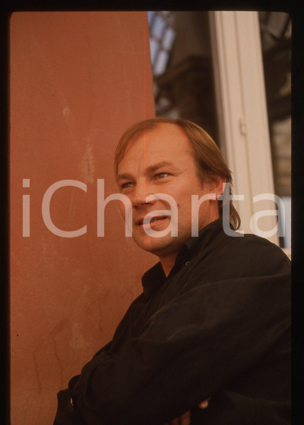 35mm vintage slide* 1989 VENEZIA Klaus Maria BRANDAUER Ritratto dell'attore (7)