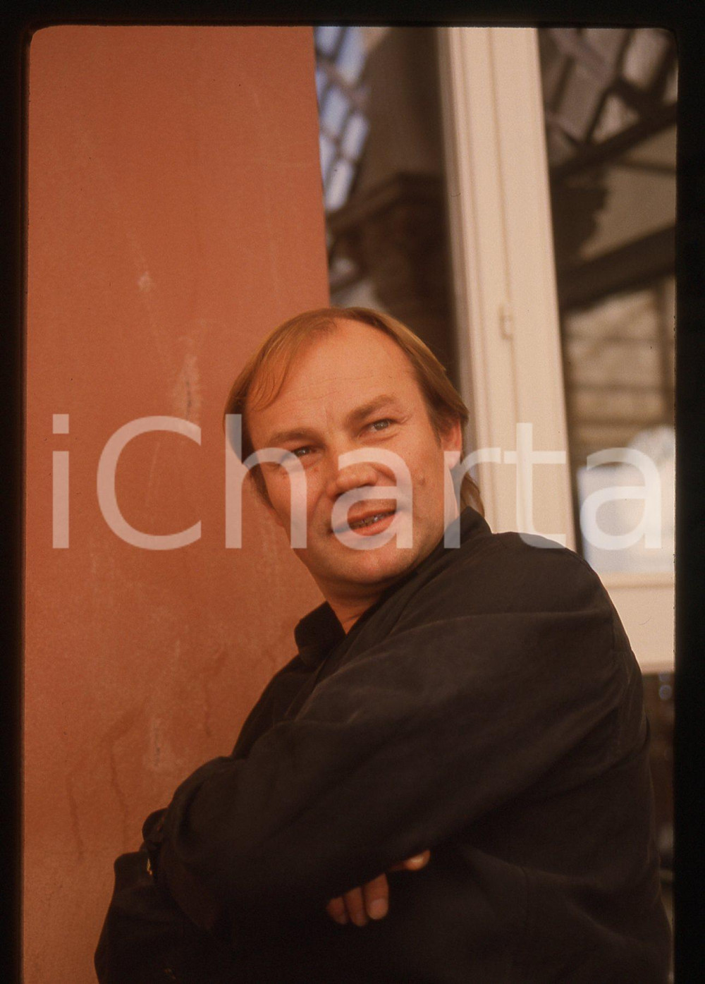 35mm vintage slide* 1989 VENEZIA Klaus Maria BRANDAUER Ritratto dell'attore (10)