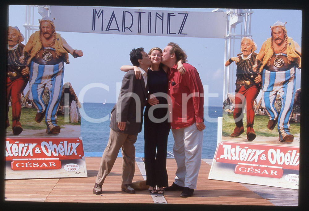 35mm vintage slide* 1998 CANNES Gérard DEPARDIEU Laetitia CASTA Festival (16)