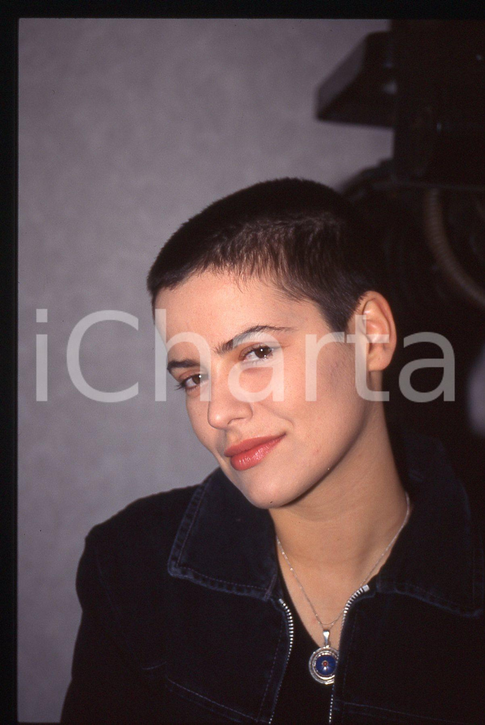35mm vintage slide* 1997 SANREMO Silvia SALEMI Ritratto della cantante (17)