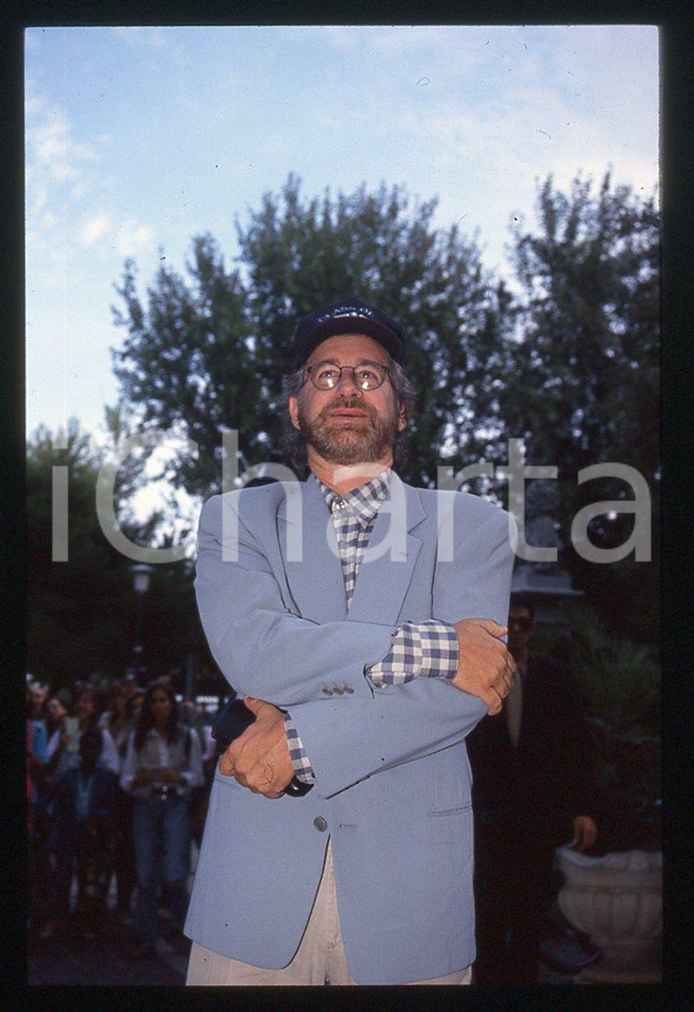 35mm vintage slide* 1993 VENEZIA Steven SPIELBERG premiazione "Jurassic park" 22
