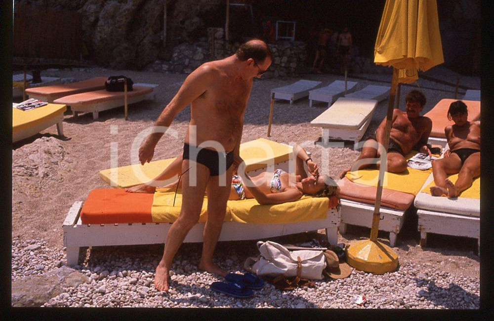 35mm vintage slide* COSTUME  Gianni BISIACH con Daniela POGGI