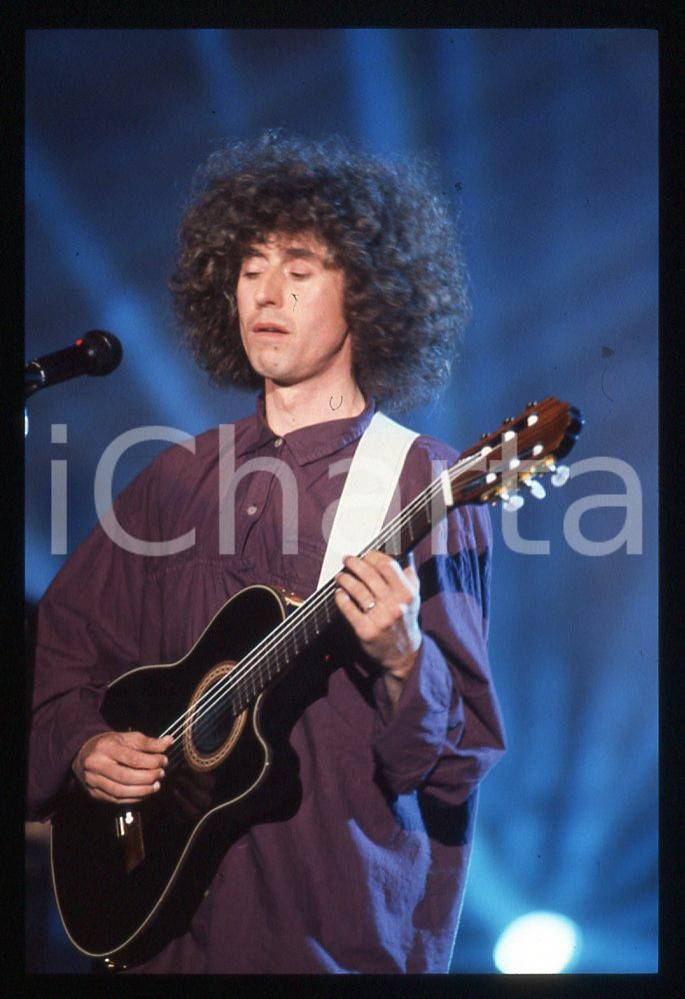 35mm vintage slide*1988 MUSICA Angelo BRANDUARDI in concerto 8