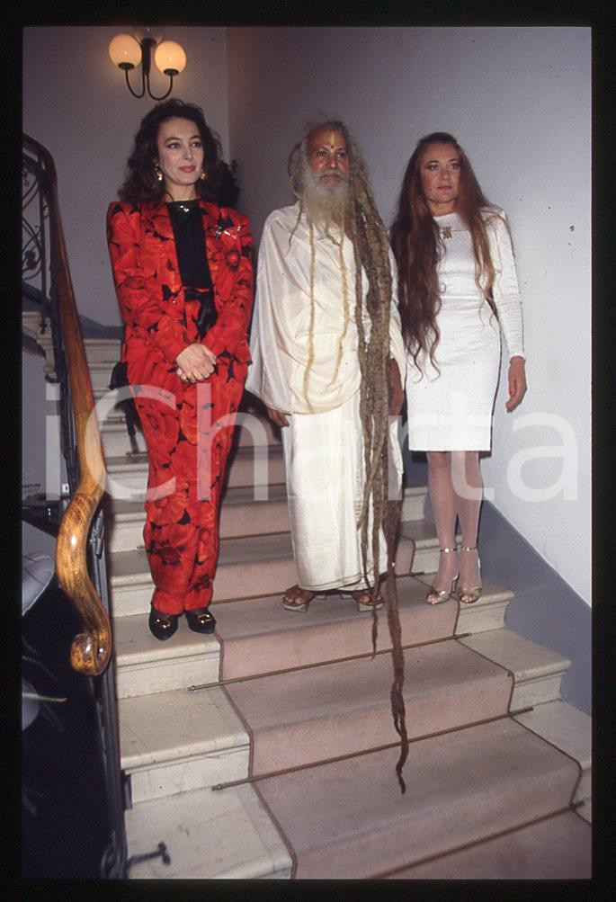 35mm vintage slide* 1990 Sri Sri Sri SATCHIDANANDA YOGI 4