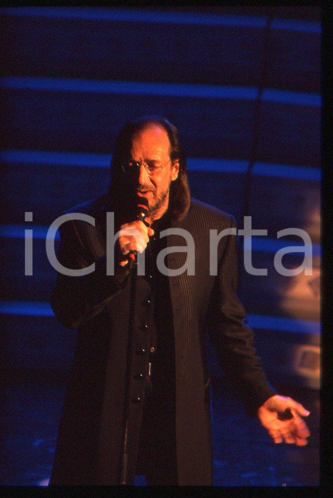 35mm vintage slide* 1996 FESTIVAL SANREMO Andrea MINGARDI 23