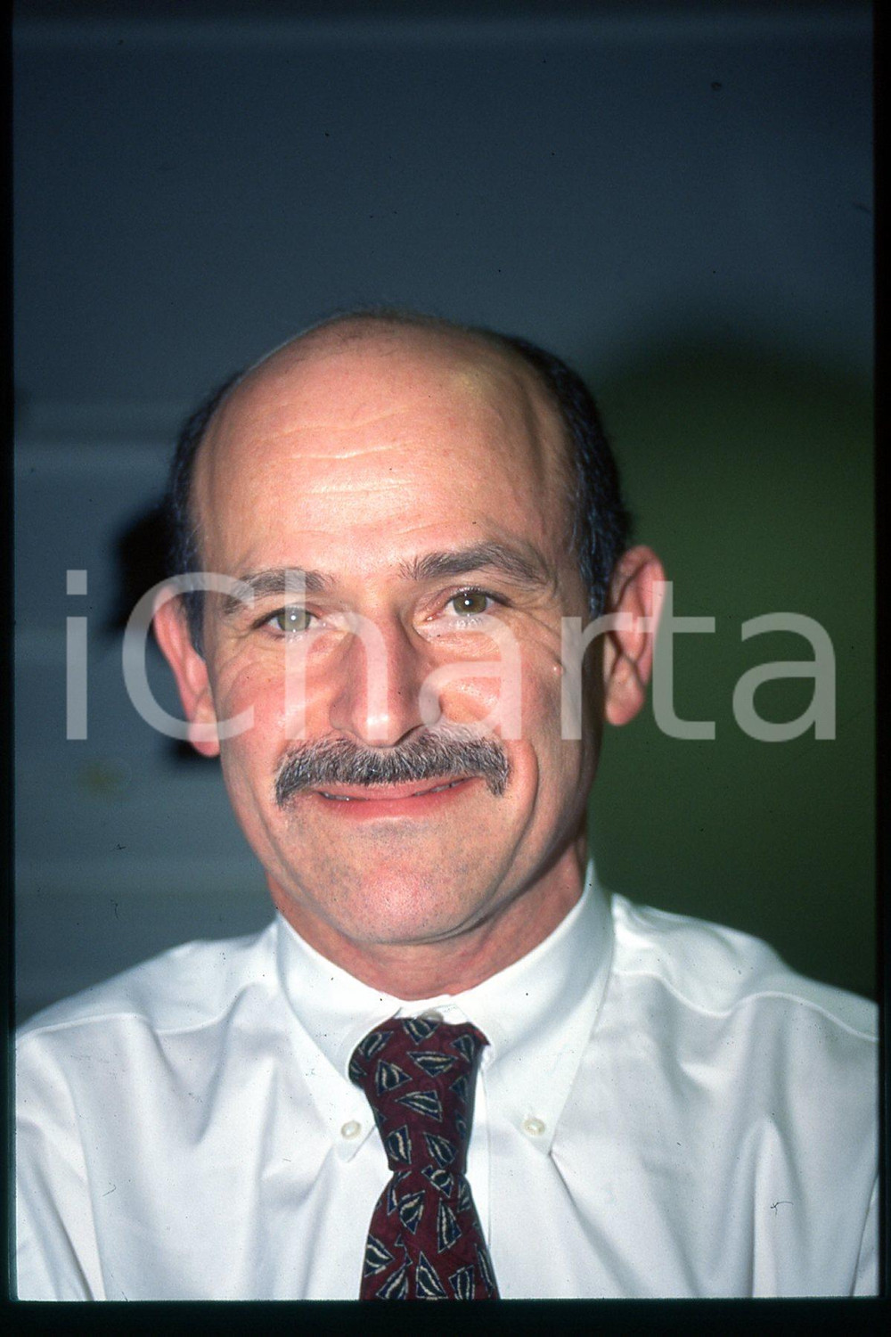 35mm vintage slide* 1995 ca MILANO Steven HEYMSFIELD Ritratto professore (5)