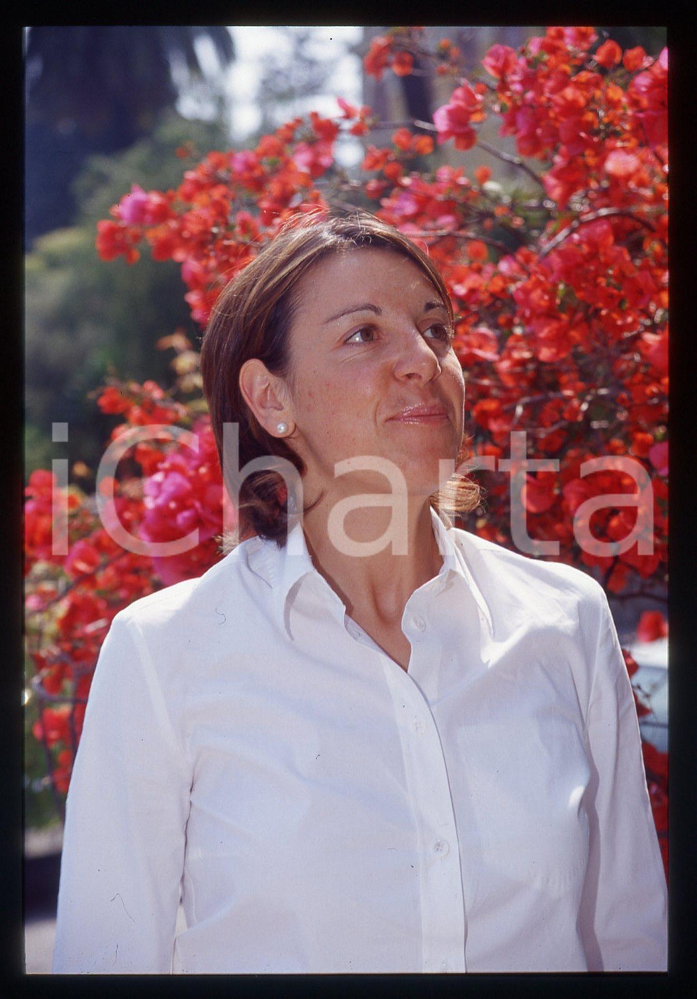 Deborah COMPAGNONI - COSTUME - 2000 ca 35 mm vintage slide 6 Diapositiva d'epoca, in formato 35 mm.CONDIZIONI: GOODE' severamente vietata la riproduzione. Tutti i diritti sono riservati.ICharta mette in vendita, sul negozio eBay e in esclusiva sul sito "icharta" il proprio archivio composto da numerose diapositive e negativi fotografici d'epoca, tutti originali e autentici, che attraversano la storia del costume italiano tra gli la fine degli anni Sessanta e Novanta.Si tratta di uno sguardo inedito sull'attualità, la politica, la vita quotidiana, il gossip e la cultura, che fotografa il cambiamento della nazione in quest'ultimo scorcio del XX secolo. Un'occasione unica per il mercato del collezionismo, che vede finalmente disponibile un archivio eccezionale per vastità, tematiche e condizioni, in un settore (il negativo fotografico e la diapositiva) di assoluta novità e dalle interessanti prospettive di investimento.  GOOD/buono   originale e autentica 1