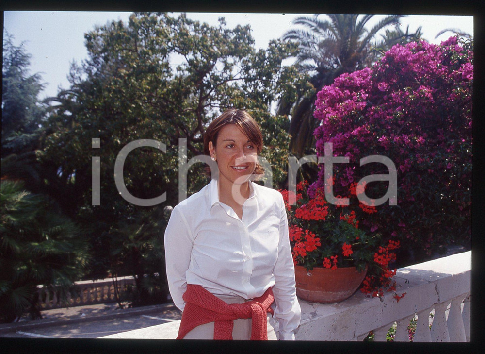 Fotografia d epoca originale Deborah COMPAGNONI  COSTUME  2000 ca 35 mm vintage slide 24 1