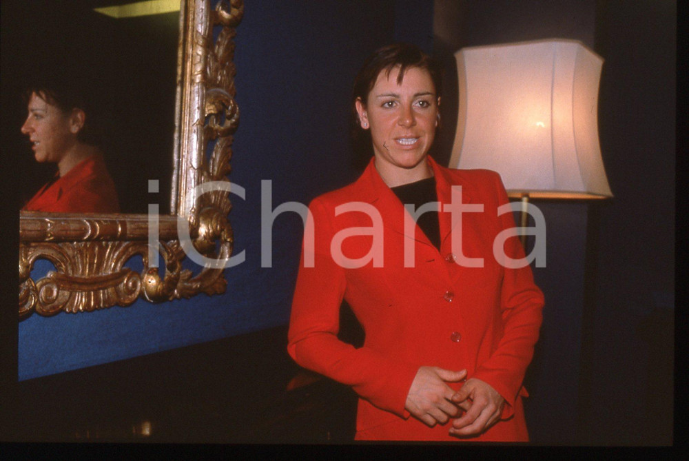 Fotografia d epoca originale Deborah COMPAGNONI  COSTUME  1995 ca 35 mm vintage slide 6 1