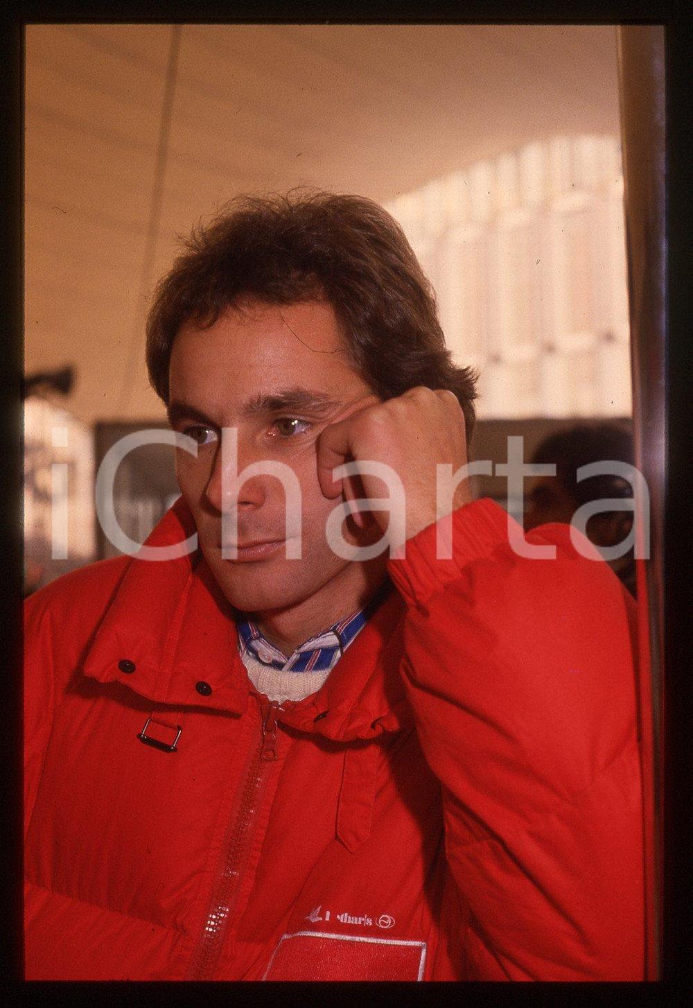 Gerhard BERGER - F1 Pilota scuderia FERRARI - 1995 ca 35 mm vintage slide 35 Diapositiva d'epoca, in formato 35 mm.CONDIZIONI: GOODE' severamente vietata la riproduzione. Tutti i diritti sono riservati.ICharta mette in vendita, sul negozio eBay e in esclusiva sul sito "icharta" il proprio archivio composto da numerose diapositive e negativi fotografici d'epoca, tutti originali e autentici, che attraversano la storia del costume italiano tra gli la fine degli anni Sessanta e Novanta.Si tratta di uno sguardo inedito sull'attualità, la politica, la vita quotidiana, il gossip e la cultura, che fotografa il cambiamento della nazione in quest'ultimo scorcio del XX secolo. Un'occasione unica per il mercato del collezionismo, che vede finalmente disponibile un archivio eccezionale per vastità, tematiche e condizioni, in un settore (il negativo fotografico e la diapositiva) di assoluta novità e dalle interessanti prospettive di investimento.  GOOD/buono   originale e autentica 1