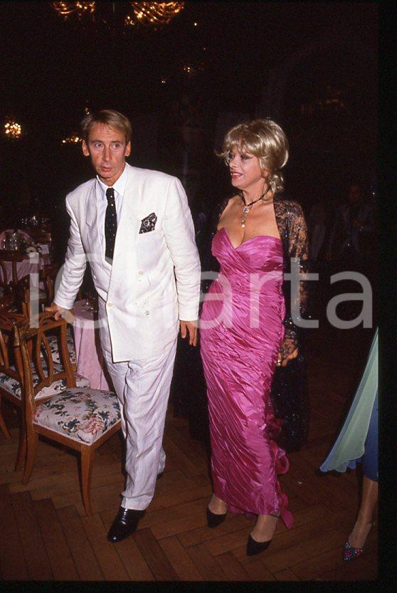 Fotografia d epoca originale Sandra MILO Gianni DEI  Mostra del Cinema di VENEZIA 1989 35mm vintage slide 1 1