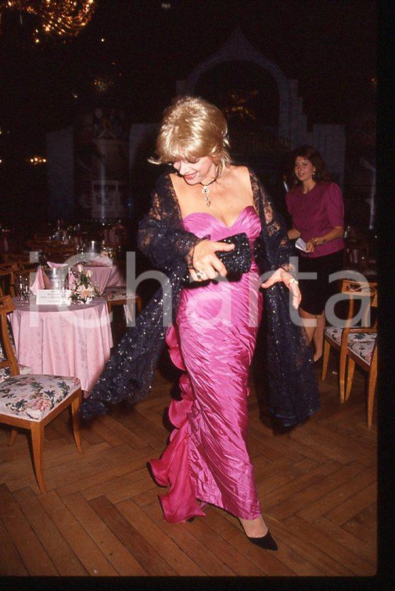 Fotografia d epoca originale Sandra MILO  Mostra del Cinema di VENEZIA 1989 35mm vintage slide 4 1
