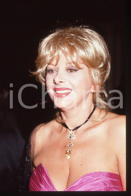 Fotografia d epoca originale Sandra MILO  Mostra del Cinema di VENEZIA 1989 35mm vintage slide 8 1