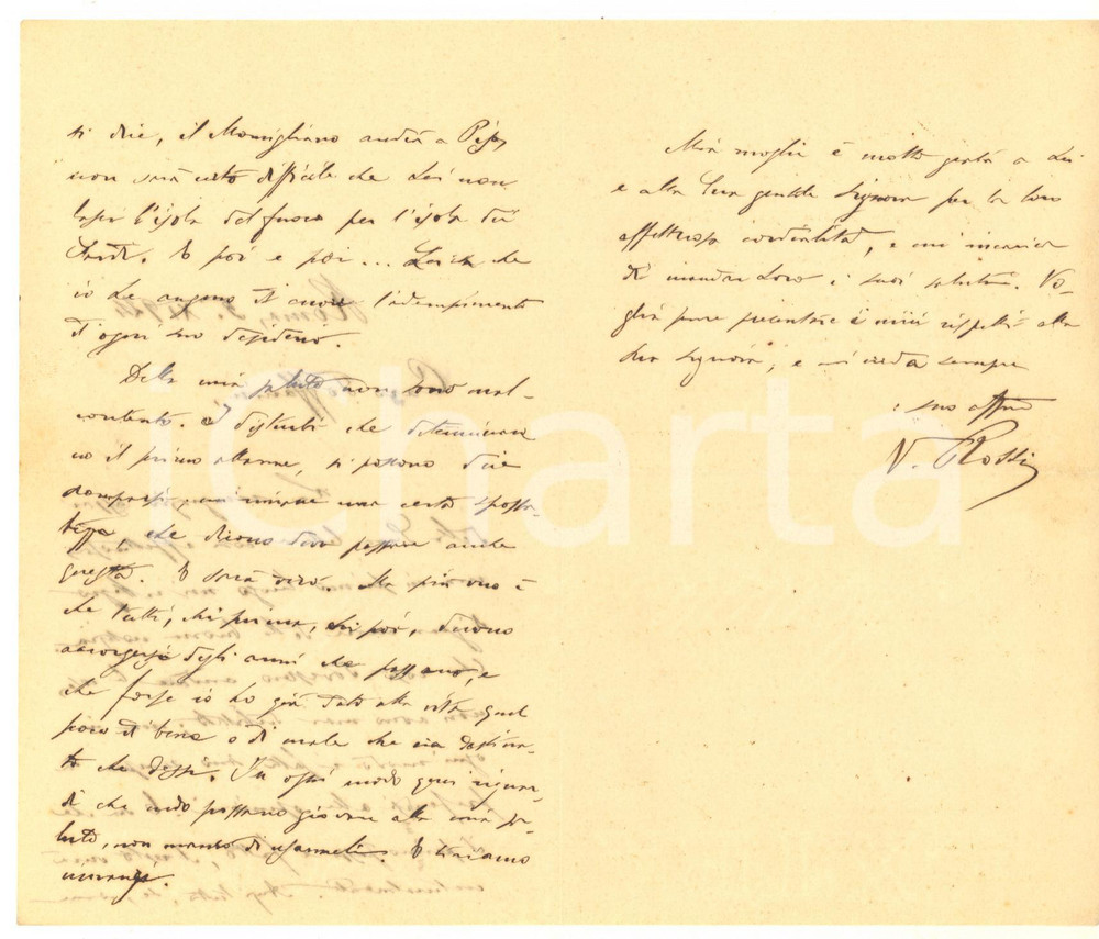 1924 ROMA Lettera Vittorio ROSSI "Mi rimane una certa spossatezza" - AUTOGRAFO Lettera autografa del letterato e filologo Vittorio Rossi.Busta viaggiata.PAGINE: 3 facciate scritte FAIR/discreto piegature d'epoca  originale e autentica 1