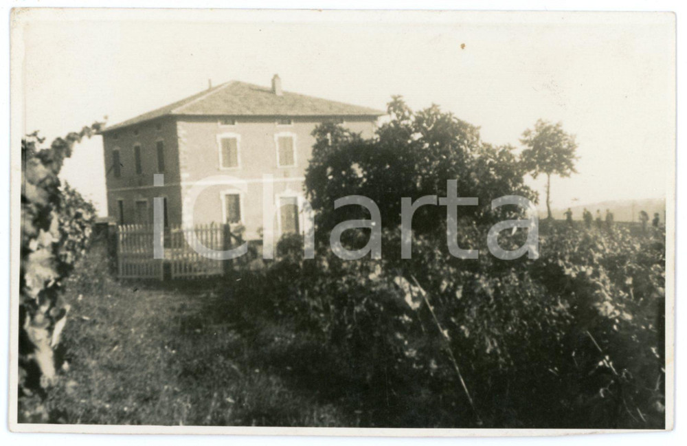 1937 PITIGLIANO (GR) Fattoria Nuova - Veduta - Foto 14x9 cm  Fotografia d'epoca, in formato cartolina postale, viaggiata (ma francobollo asportato).CONDIZIONI: F (leggermente rifilata al lato inferiore)FORMATO: 14x9 cm    originale e autentica 1
