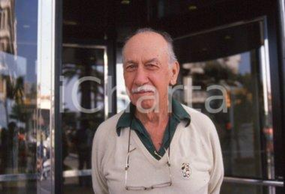 35mm vintage slide* 1985ca CANNES CINEMA Jose FERRER ritratto (26)