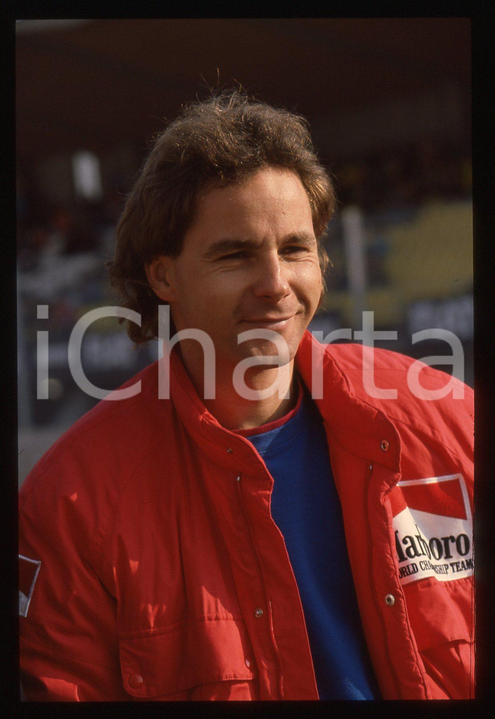 Gerhard BERGER - F1 Pilota scuderia MCLAREN - 1990 ca 35 mm vintage slide 7 Diapositiva d'epoca, in formato 35 mm.CONDIZIONI: GOODE' severamente vietata la riproduzione. Tutti i diritti sono riservati.ICharta mette in vendita, sul negozio eBay e in esclusiva sul sito "icharta" il proprio archivio composto da numerose diapositive e negativi fotografici d'epoca, tutti originali e autentici, che attraversano la storia del costume italiano tra gli la fine degli anni Sessanta e Novanta.Si tratta di uno sguardo inedito sull'attualità, la politica, la vita quotidiana, il gossip e la cultura, che fotografa il cambiamento della nazione in quest'ultimo scorcio del XX secolo. Un'occasione unica per il mercato del collezionismo, che vede finalmente disponibile un archivio eccezionale per vastità, tematiche e condizioni, in un settore (il negativo fotografico e la diapositiva) di assoluta novità e dalle interessanti prospettive di investimento.  GOOD/buono   originale e autentica 1