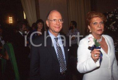 35mm vintage slide* 1995ca Richard GARDNER ambasciatore USA con moglie (5)