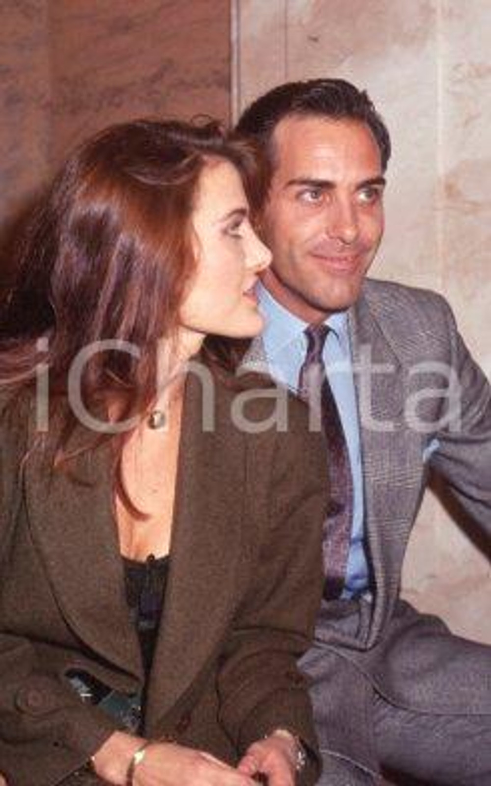 35mm vintage slide* 1991 CINEMA Secrets Fabiana UDENIO Jon SORESI (1)