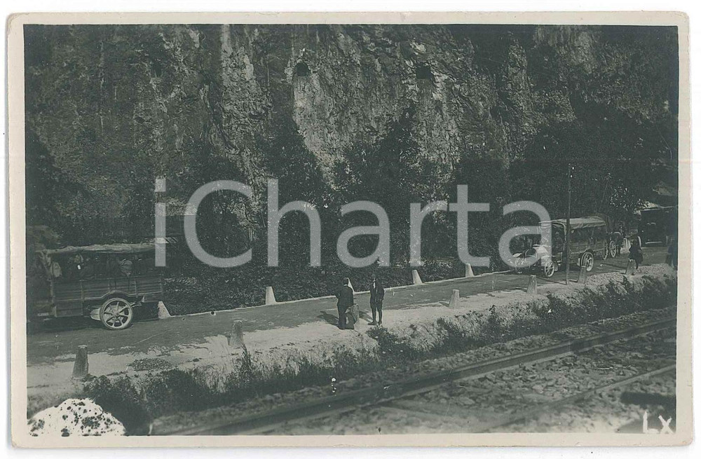 1917 WW1 VALSUGANA Trasporto delle truppe *Foto cartolina ANIMATA 14x9 cm