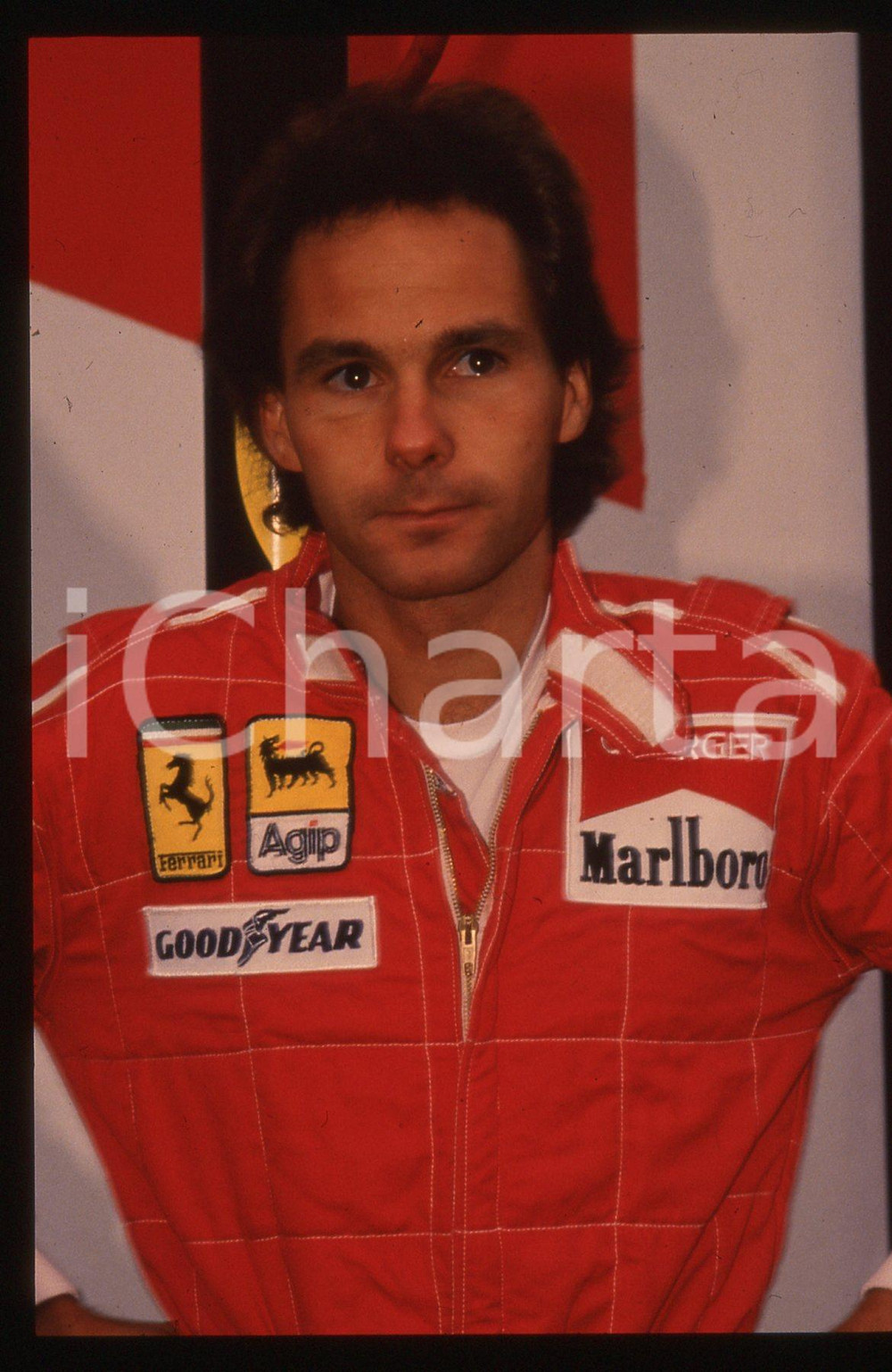 Gerhard BERGER - F1 Pilota scuderia FERRARI - 1995 ca 35 mm vintage slide 147 Diapositiva d'epoca, in formato 35 mm.CONDIZIONI: GOODE' severamente vietata la riproduzione. Tutti i diritti sono riservati.ICharta mette in vendita, sul negozio eBay e in esclusiva sul sito "icharta" il proprio archivio composto da numerose diapositive e negativi fotografici d'epoca, tutti originali e autentici, che attraversano la storia del costume italiano tra gli la fine degli anni Sessanta e Novanta.Si tratta di uno sguardo inedito sull'attualità, la politica, la vita quotidiana, il gossip e la cultura, che fotografa il cambiamento della nazione in quest'ultimo scorcio del XX secolo. Un'occasione unica per il mercato del collezionismo, che vede finalmente disponibile un archivio eccezionale per vastità, tematiche e condizioni, in un settore (il negativo fotografico e la diapositiva) di assoluta novità e dalle interessanti prospettive di investimento.  GOOD/buono   originale e autentica 1