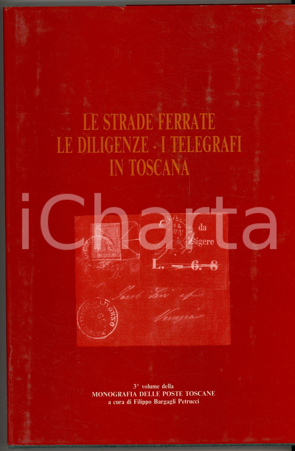 <center>Copertina rigida con sovraccoperta illustrata. Volume a cura di Filippo Bargagli Petrucci, 3° della serie "Monografia delle Poste Toscane".</center><center>Tiratura di 500 copie numerate (il presente esemplare è il n° 474).</center><center><br></center><center>PAGINE: 221</center><p><br></center><center>GOOD/buono ma tracce d'uso alla sovraccoperta<br>Formato: 21x30 cm</center> originale e autentica 0