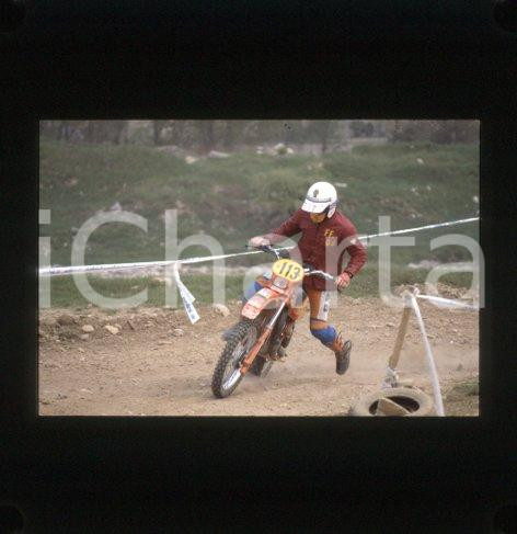 Fotografia d epoca originale 1981 NEMBRO BG Campionato italiano MOTOCROSS  35 mm vintage slide 4 1