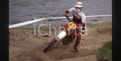 Fotografia d epoca originale 1981 NEMBRO BG Campionato italiano MOTOCROSS  35 mm vintage slide 8 1