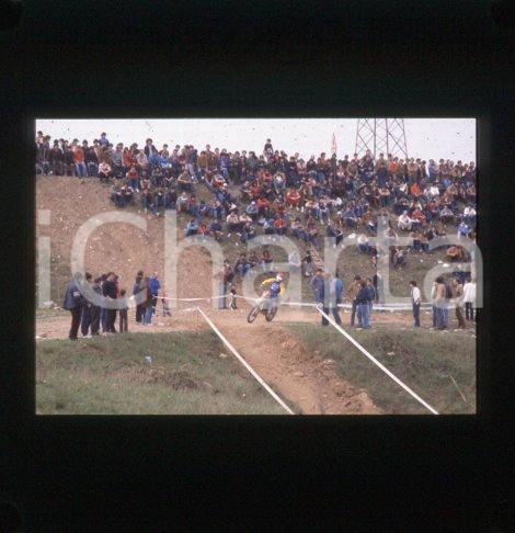 Fotografia d epoca originale 1981 NEMBRO BG Campionato italiano MOTOCROSS  35 mm vintage slide 10 1