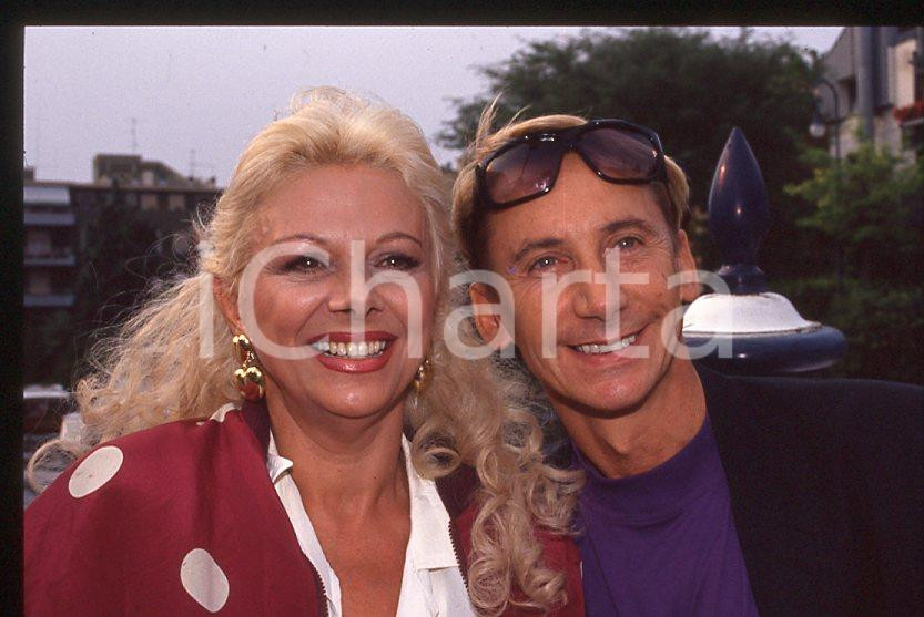 Fotografia d epoca originale Sandra MILO Gianni DEI Mostra del Cinema di VENEZIA 1990 35mm vintage slide 26 1