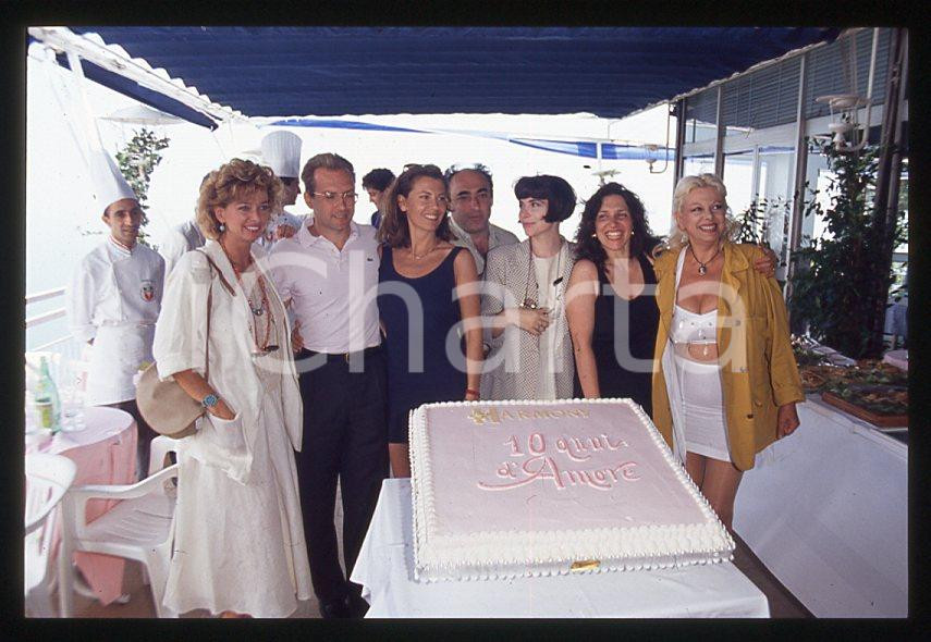 Fotografia d epoca originale Enrica BONACCORTI Daniela POGGI  10 anni di HARMONY 1991 35mm vintage slide 1 1