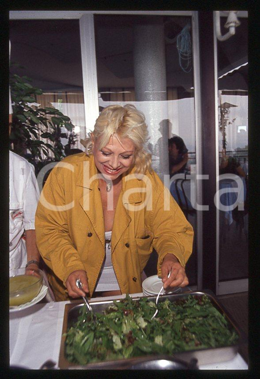 Fotografia d epoca originale Sandra MILO  10 anni di HARMONY 1991 35mm vintage slide 3 1
