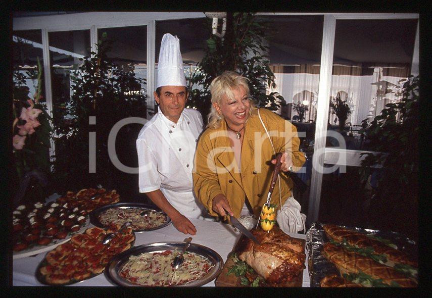 Fotografia d epoca originale Sandra MILO  10 anni di HARMONY 1991 35mm vintage slide 8 1