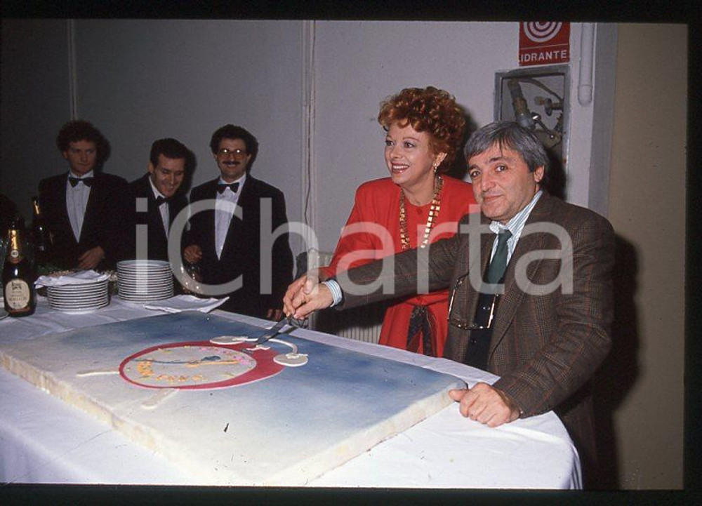 Fotografia d epoca originale Sandra MILO Giuliano NICASTRO Piccoli e grandi fans 1988 35mm vintage slide 2 1