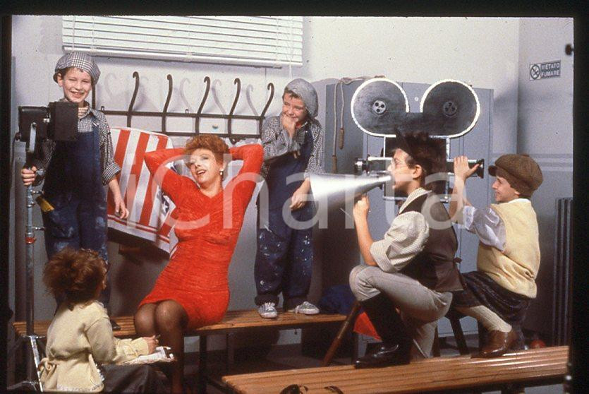 Fotografia d epoca originale Sandra MILO Piccoli e grandi fans 1988 35mm vintage slide 3 1