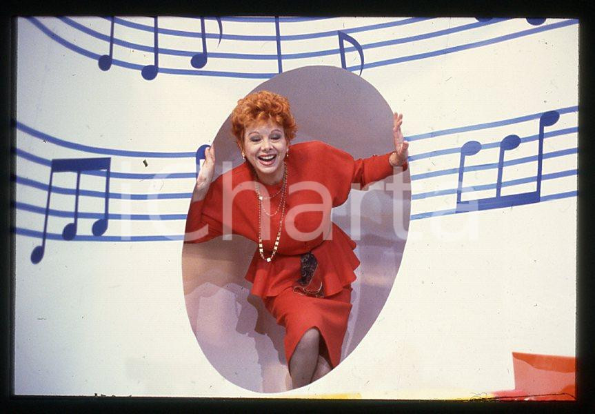 Fotografia d epoca originale Sandra MILO Piccoli e grandi fans 1988 35mm vintage slide 5 1