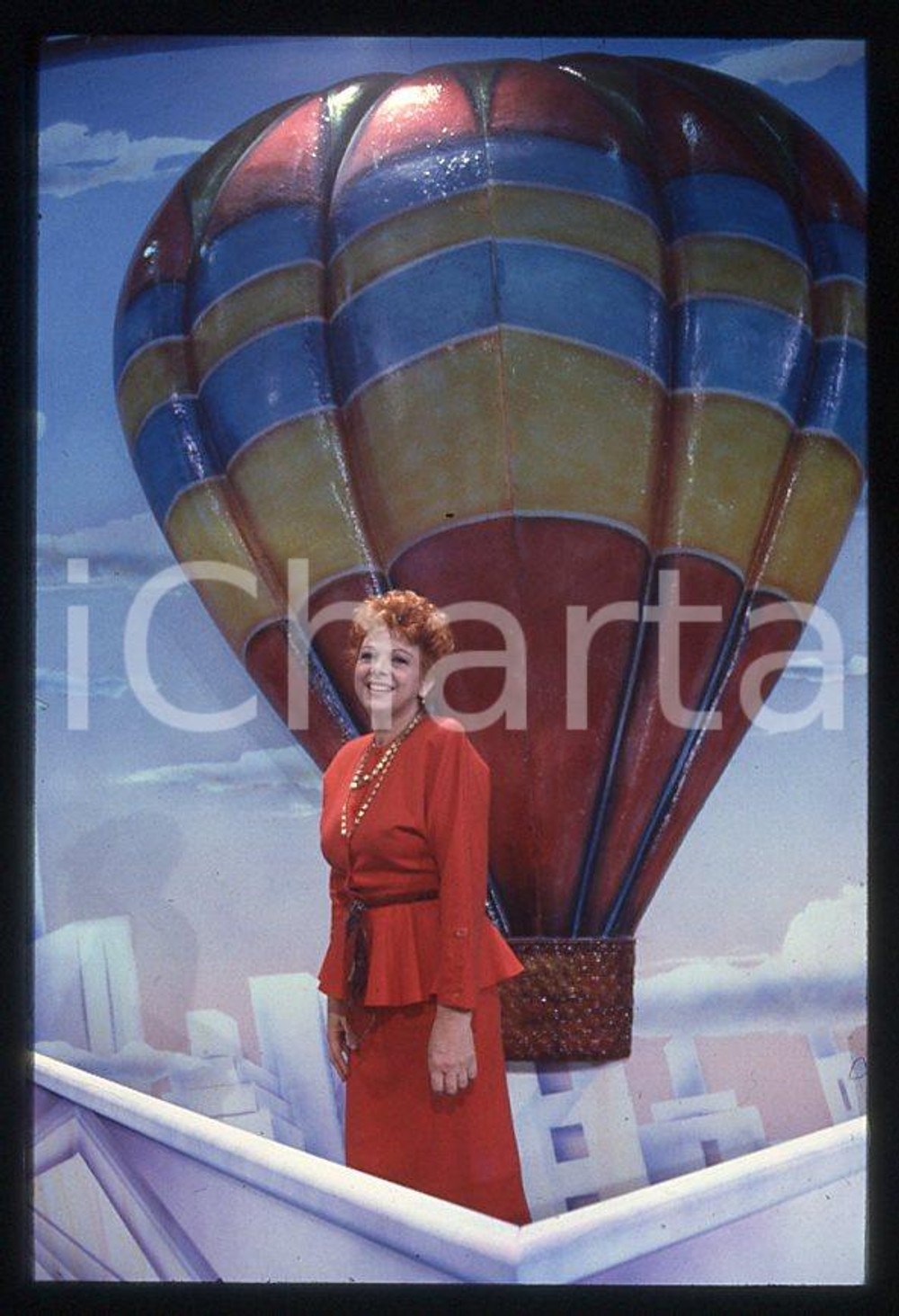 Fotografia d epoca originale Sandra MILO Piccoli e grandi fans 1988 35mm vintage slide 16 1