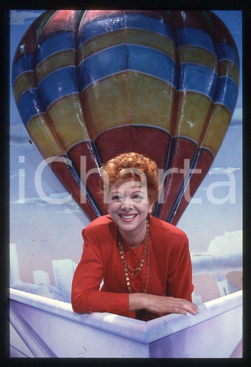 Fotografia d epoca originale Sandra MILO Piccoli e grandi fans 1988 35mm vintage slide 21 1