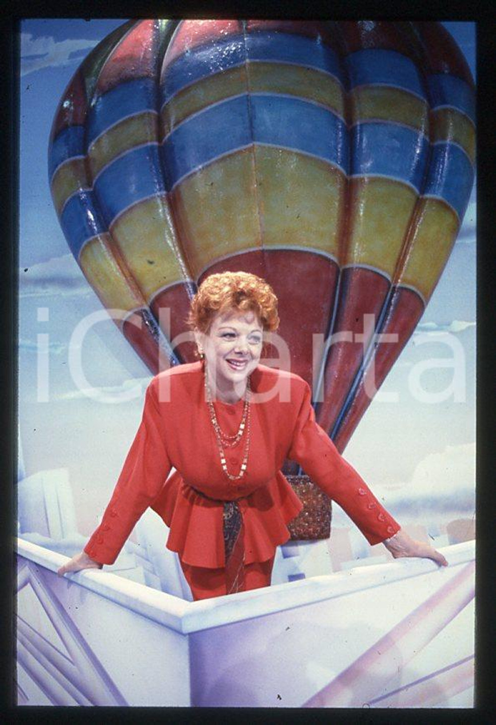 Fotografia d epoca originale Sandra MILO Piccoli e grandi fans 1988 35mm vintage slide 27 1