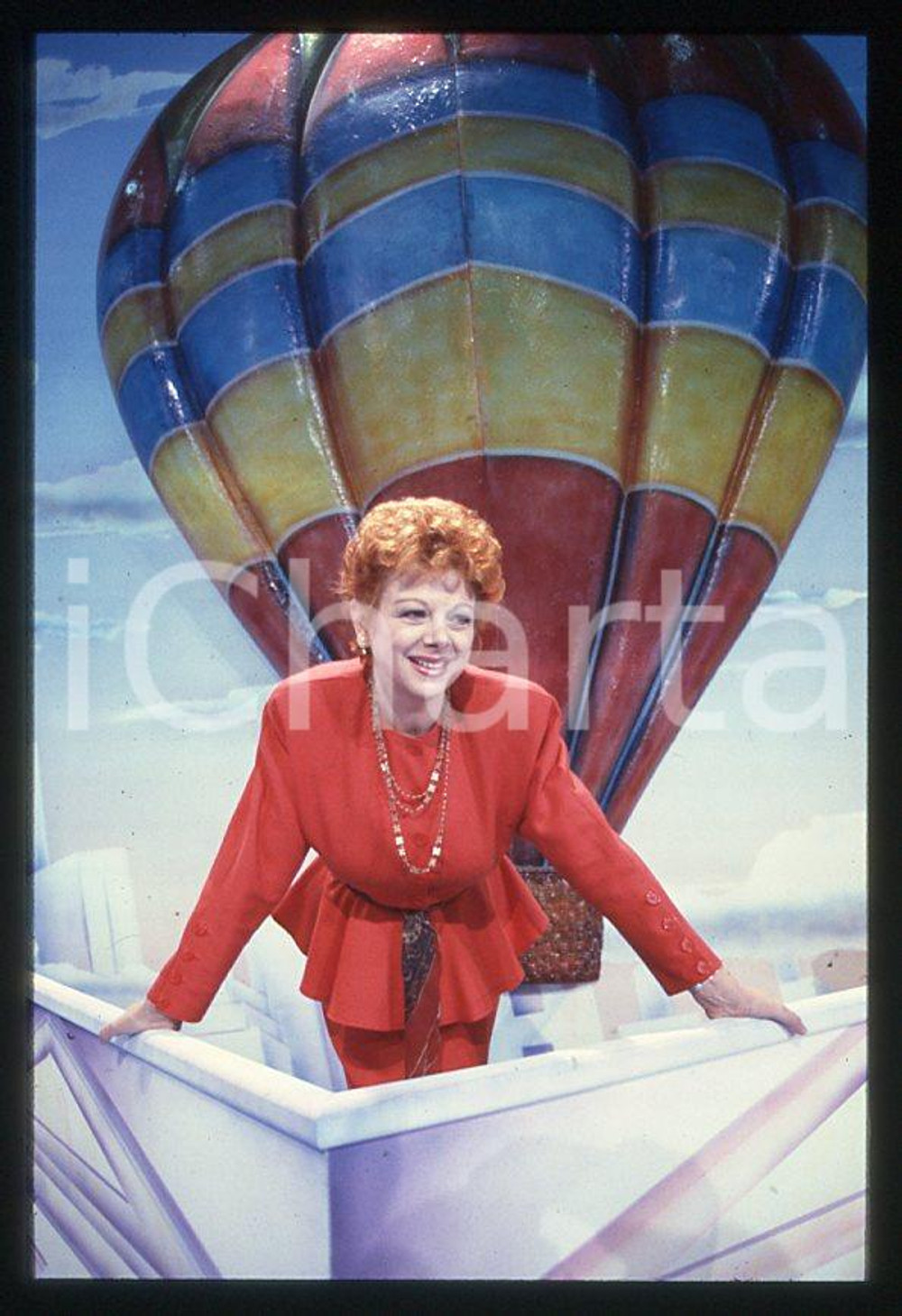 Fotografia d epoca originale Sandra MILO Piccoli e grandi fans 1988 35mm vintage slide 30 1