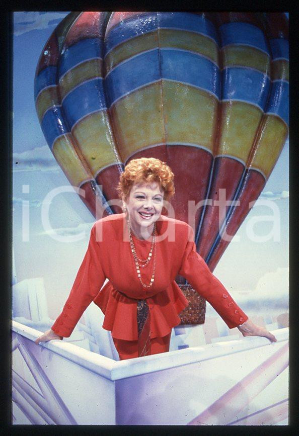 Fotografia d epoca originale Sandra MILO Piccoli e grandi fans 1988 35mm vintage slide 31 1