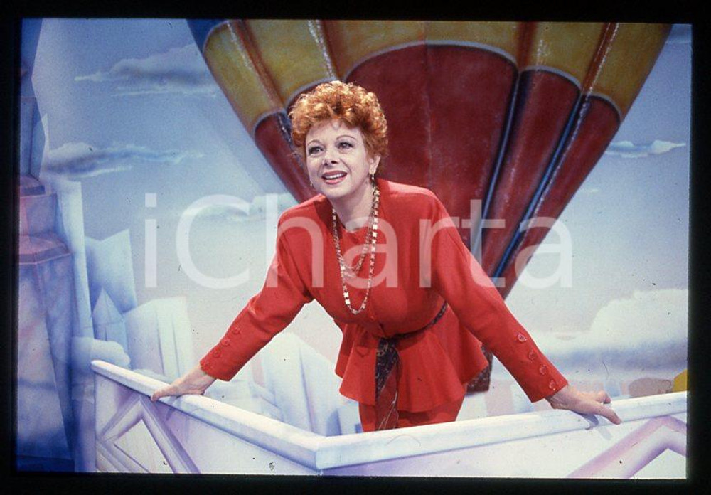 Fotografia d epoca originale Sandra MILO Piccoli e grandi fans 1988 35mm vintage slide 34 1