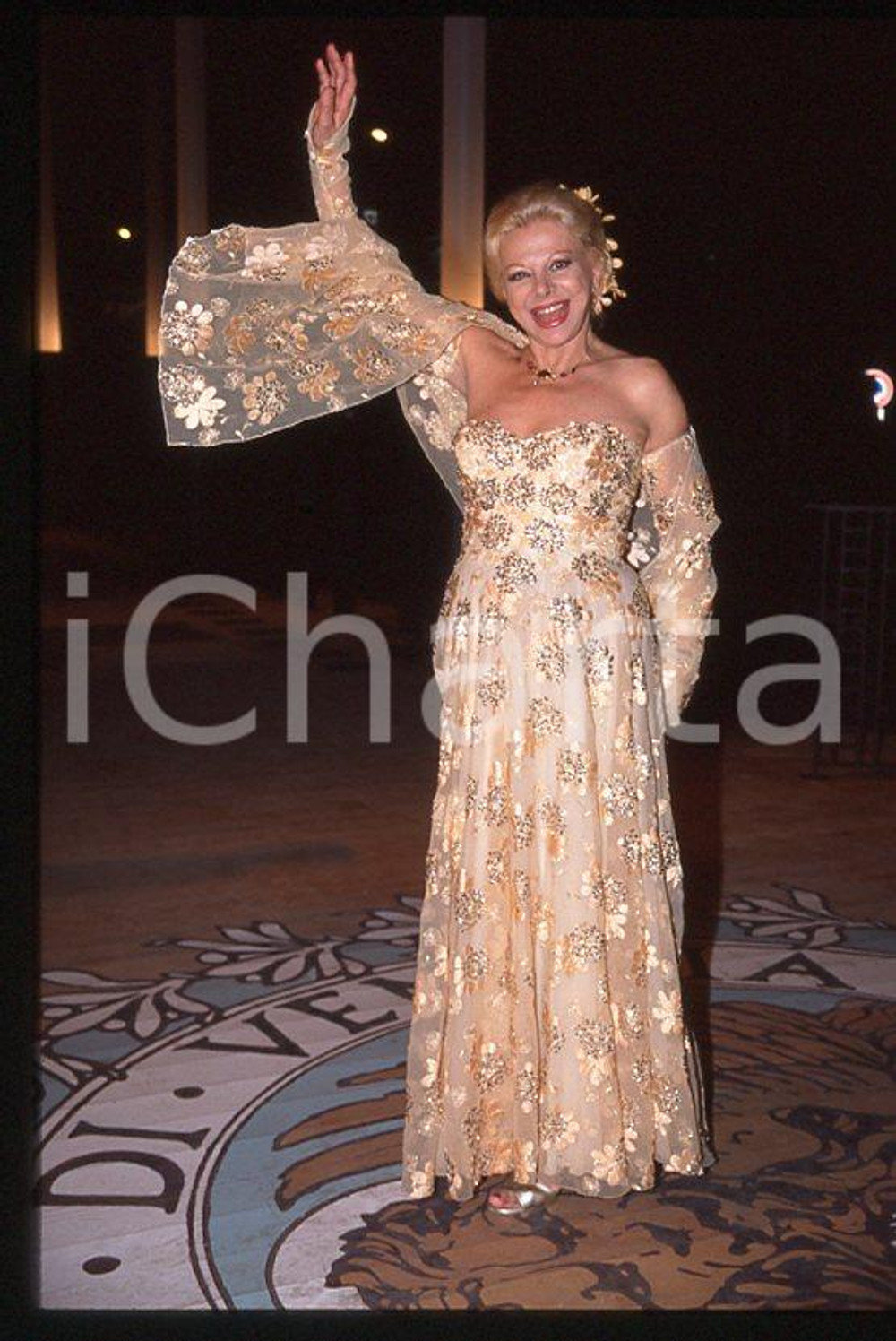 Fotografia d epoca originale Sandra MILO a Venezia 1990 ca 35mm vintage slide 2 1