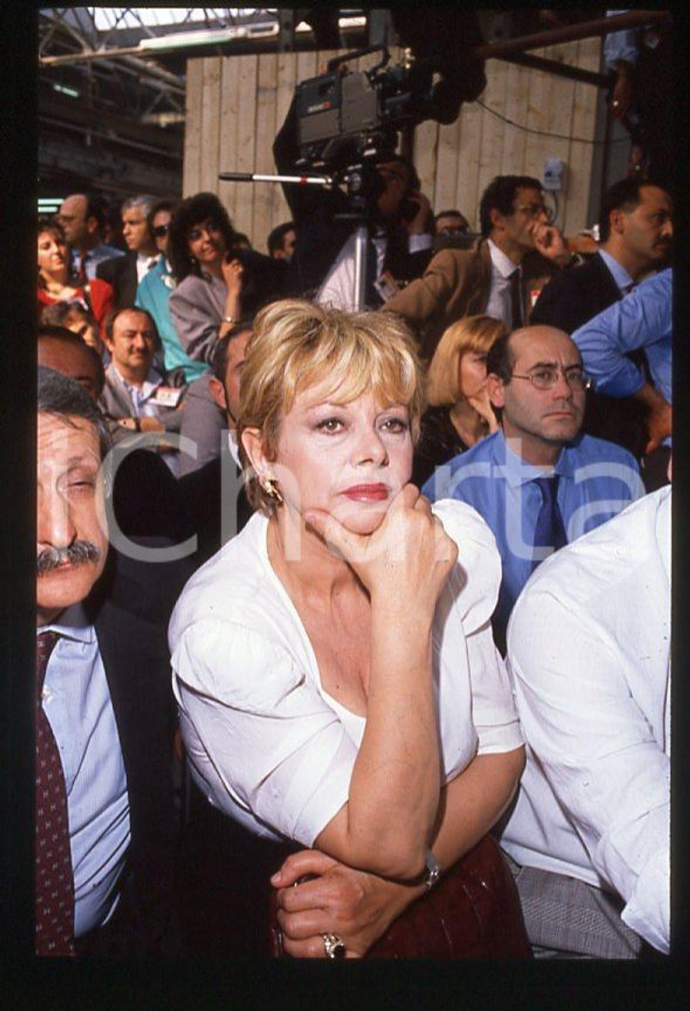 Fotografia d epoca originale Sandra MILO Ritratto dell attrice 1985 ca 35mm vintage slide 4 1