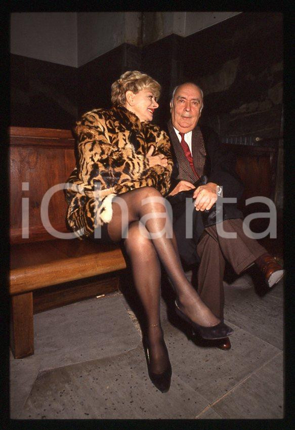 Fotografia d epoca originale Sandra MILO Armando CILLARIO Tribunale di MILANO 1995 ca 35mm vintage slide 7 1