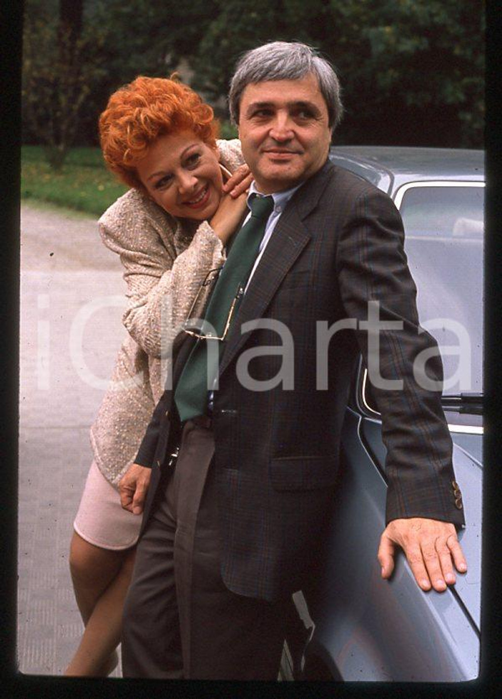 Fotografia d epoca originale Sandra MILO Giuliano NICASTRO 1985 ca 35mm vintage slide 13 1