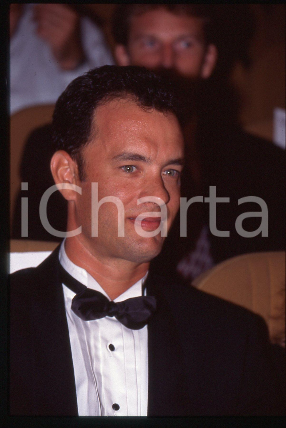 Fotografia d epoca originale Tom HANKS  FESTIVAL CINEMA CANNES 1995 ca 35 mm vintage slide 5 1
